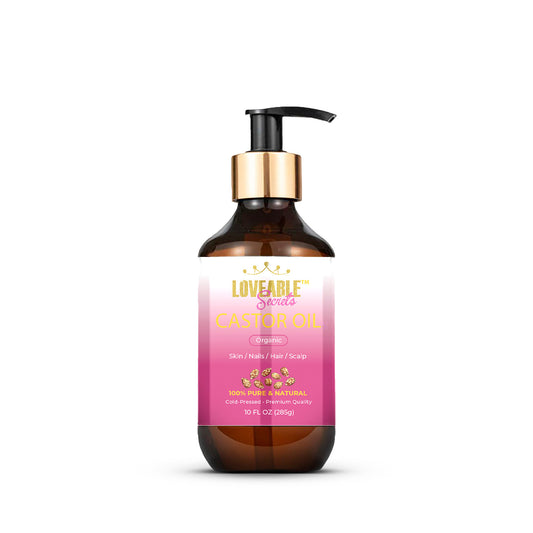 Loveable Secrets Intrigue Collection Premium Castor Oil 10 FL OZ