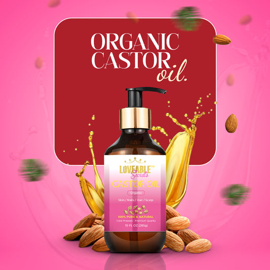 Loveable Secrets Intrigue Collection Premium Castor Oil 10 FL OZ