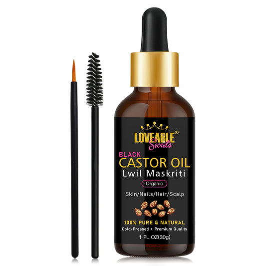 Loveable Secrets Premium Castor Oil 1 FL OZ