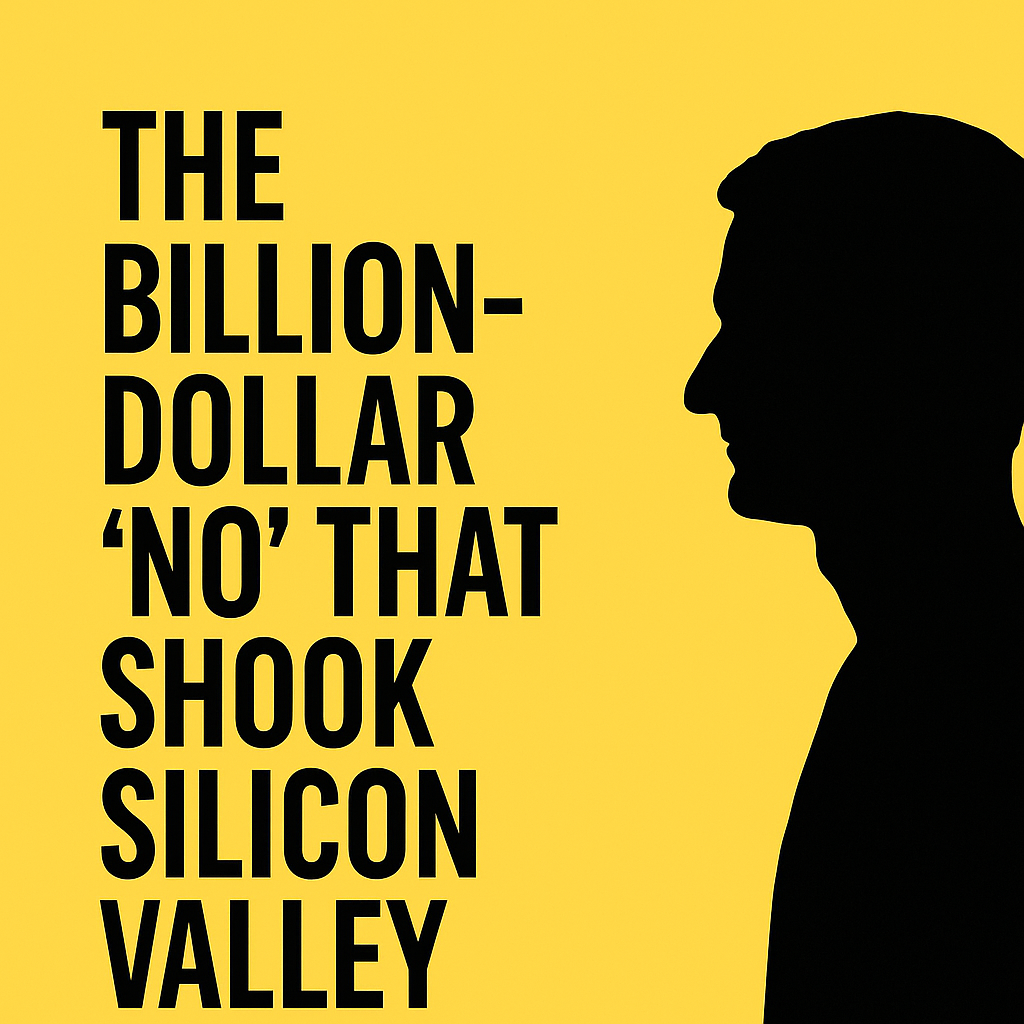The Billion-Dollar “No” That Shook Silicon Valley