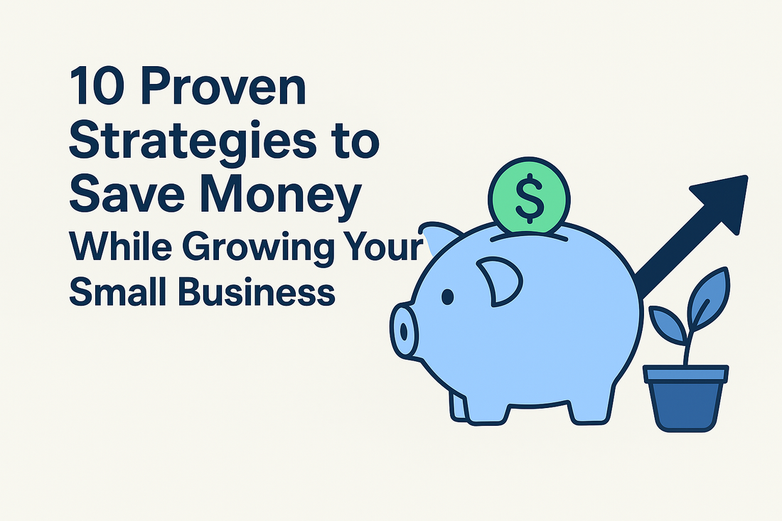 10 Proven Strategies to Save Money While Growing Your Small Business