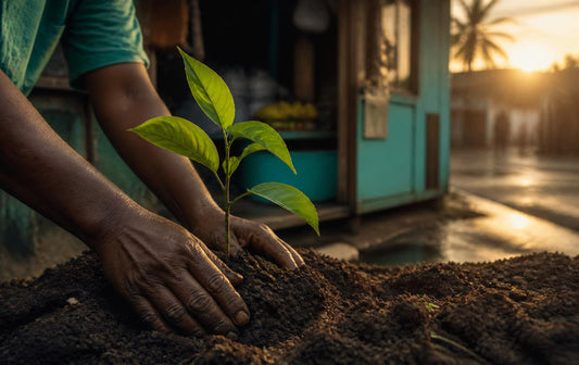 Nwayo — a page builder for Caribbean and diaspora businesses. The seed is in the ground.